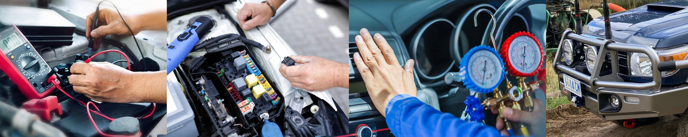 WD Auto Electrical website header
